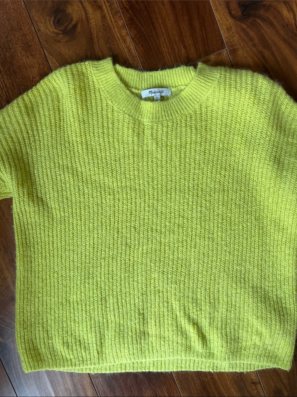 Neon Lime Crewneck Sweater